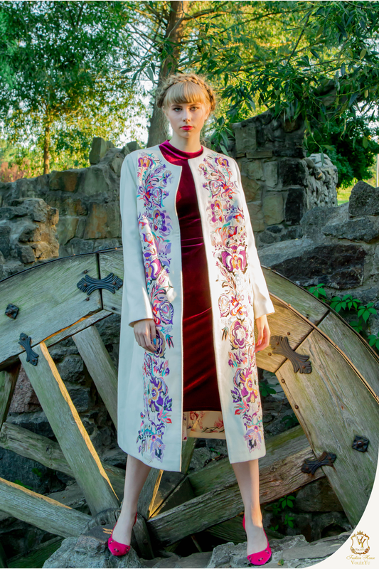 "Flowers of Ukraine" Coat
